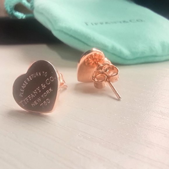 Jewelry - TIFFANY Rose Gold Earrings